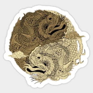 YinYang Barong Sticker